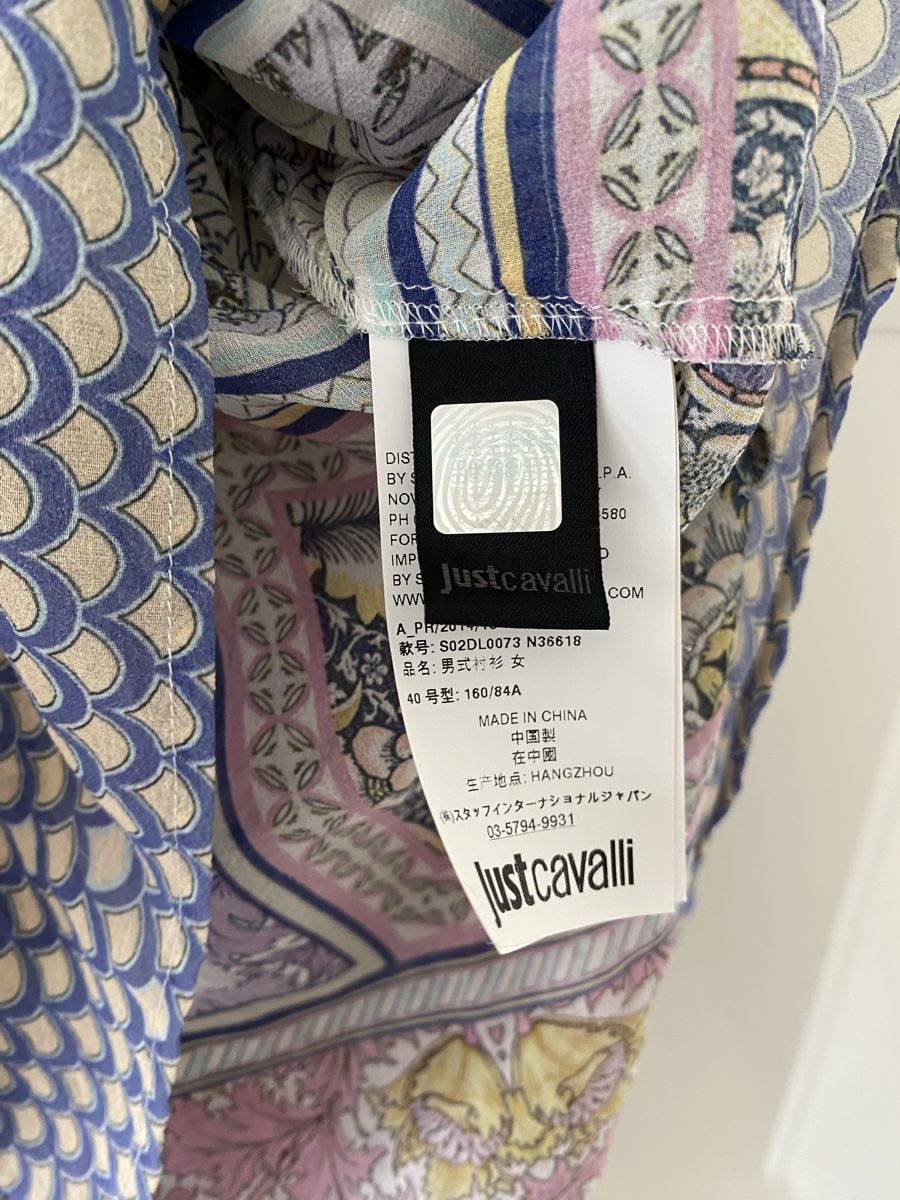 Roberto Cavalli Camicette: Roberto Cavalli Seidenbluse, Grösse 36/38 – Usato da Winterthur venduto da marisole4 6