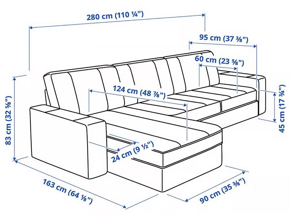 Ikea Sofas: 3er-Sofa hellbrau - Ikea KIVIK – D'occasion à Ohmstal par M1V4RS9G 4