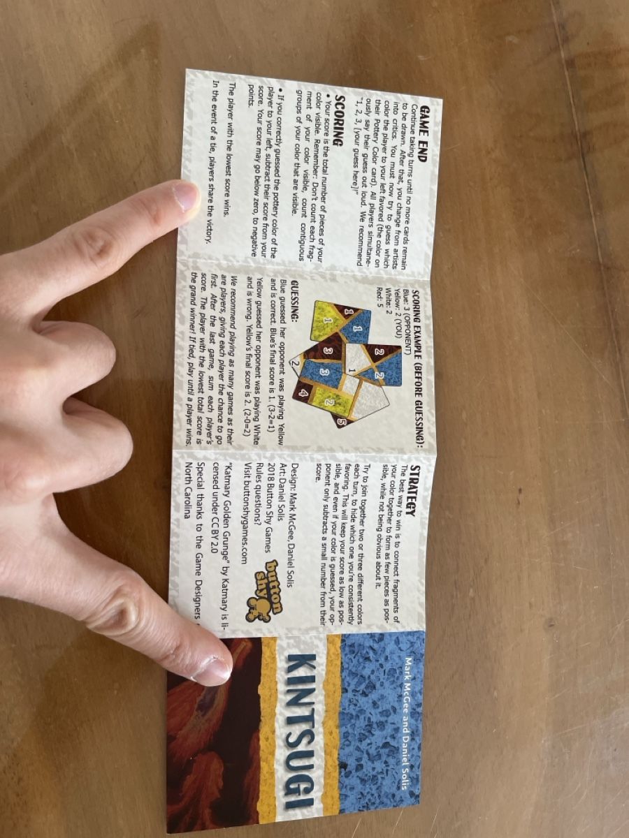 Spiele: Kintsugi – Gebraucht aus Genève von Majikamu 2
