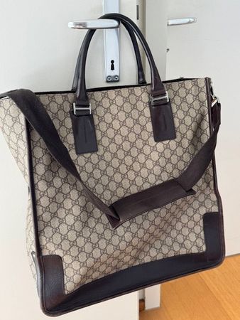 Sac de weekend Gucci toile monogramme