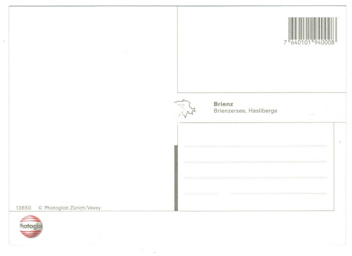 Cartes postales: AK  Brienz – D'occasion à Zürich par tol_b7c7 1