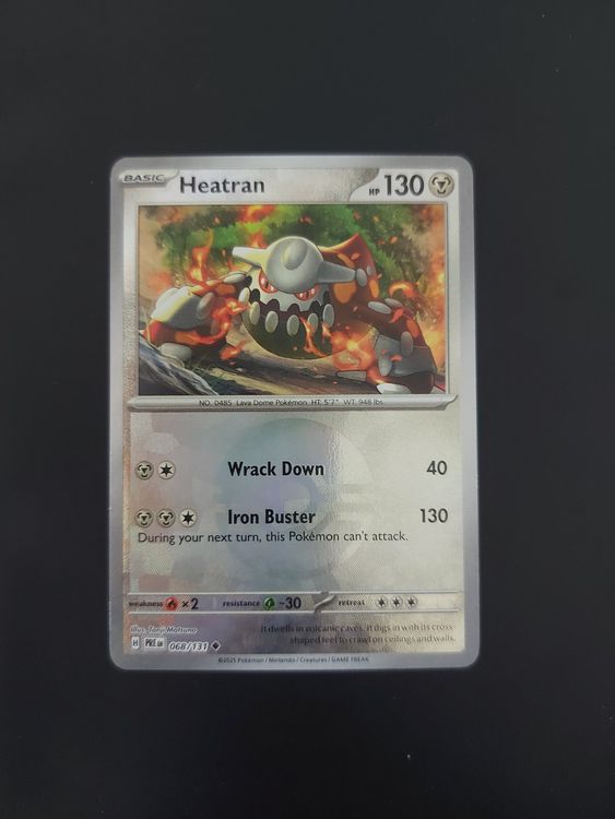 Heatran POKEBALL #068 Prismatic Evolutions EN (PRE) (Gebraucht) in ...