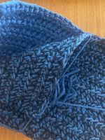 Topflappen blau