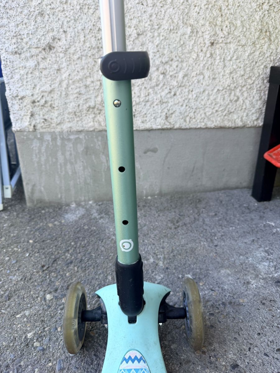 Globber Kickboard: Kinderroller Globber, Mint Grün, 3 Räder – Usato da Hindelbank venduto da Kaktus130 4