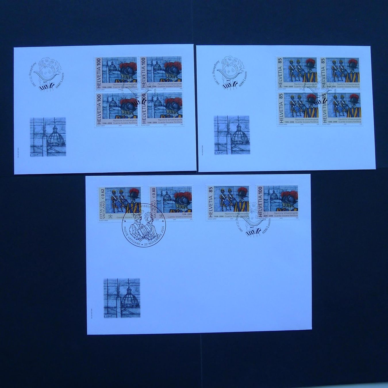 Tutti i francobolli: 2005 Nr.1183 + 1184 Lot mit FDC/Bogen – Usato da Dagmersellen venduto da wyss1982 2