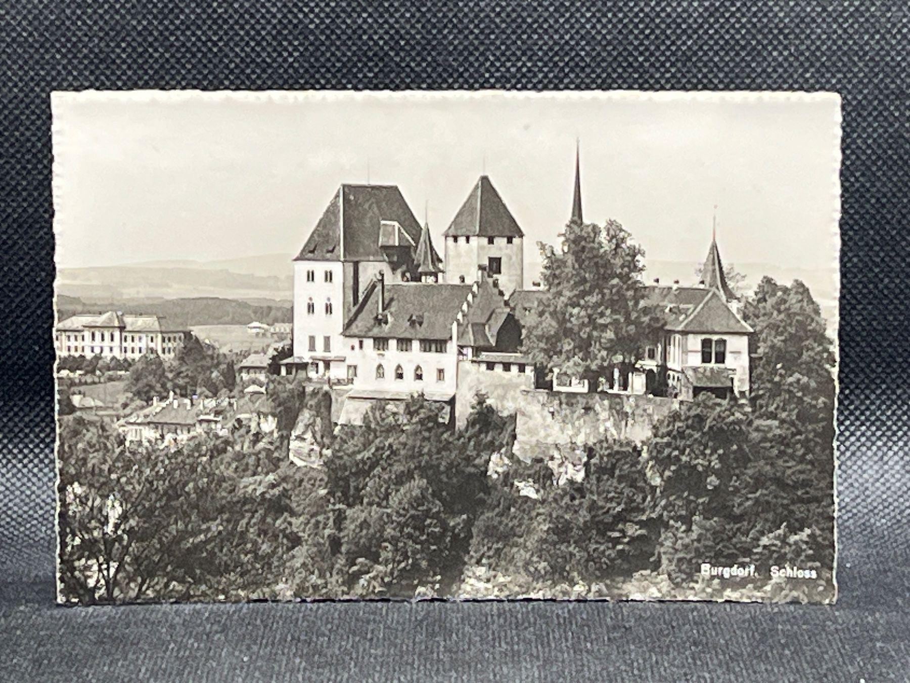 Ansichtskarten: Burgdorf. Schloss – Gebraucht aus Widnau von Brusi9