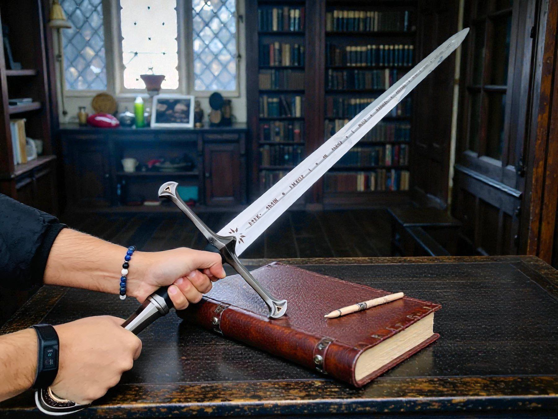 Sonstiges zum Sammeln & Seltenes: The Lord of the Rings Schwert Messer 125cm NEU – Neu und originalverpackt aus Bergdietikon von shopAgent 1
