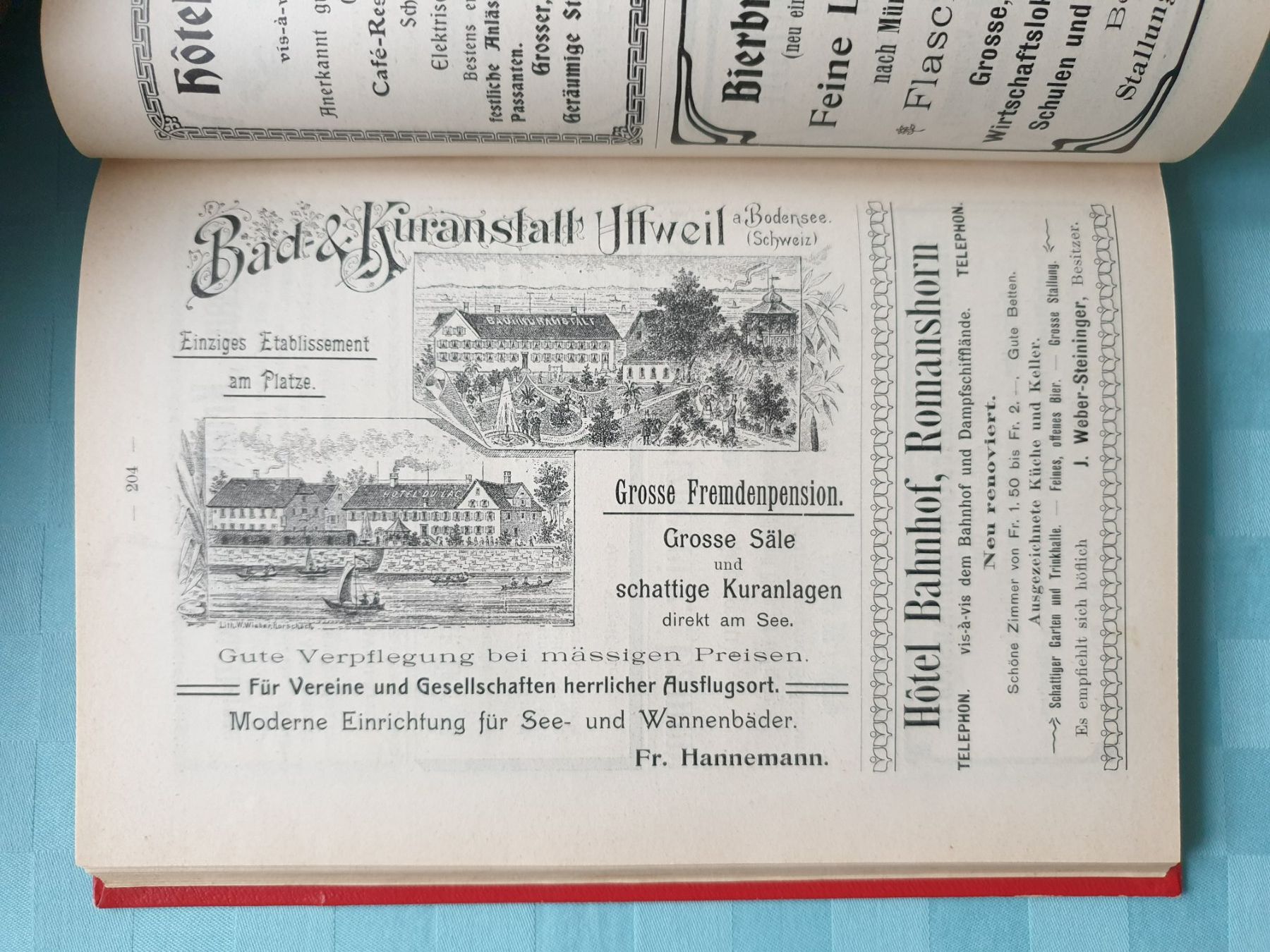 Libri: Antikes Buch Ostschweizerischer Fremdenführer 1903 – Usato da Mörschwil venduto da spirspi 9