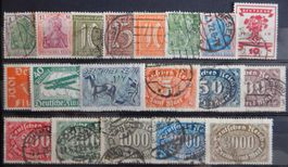 Deutsches Reich Lot mit alten Werten VI