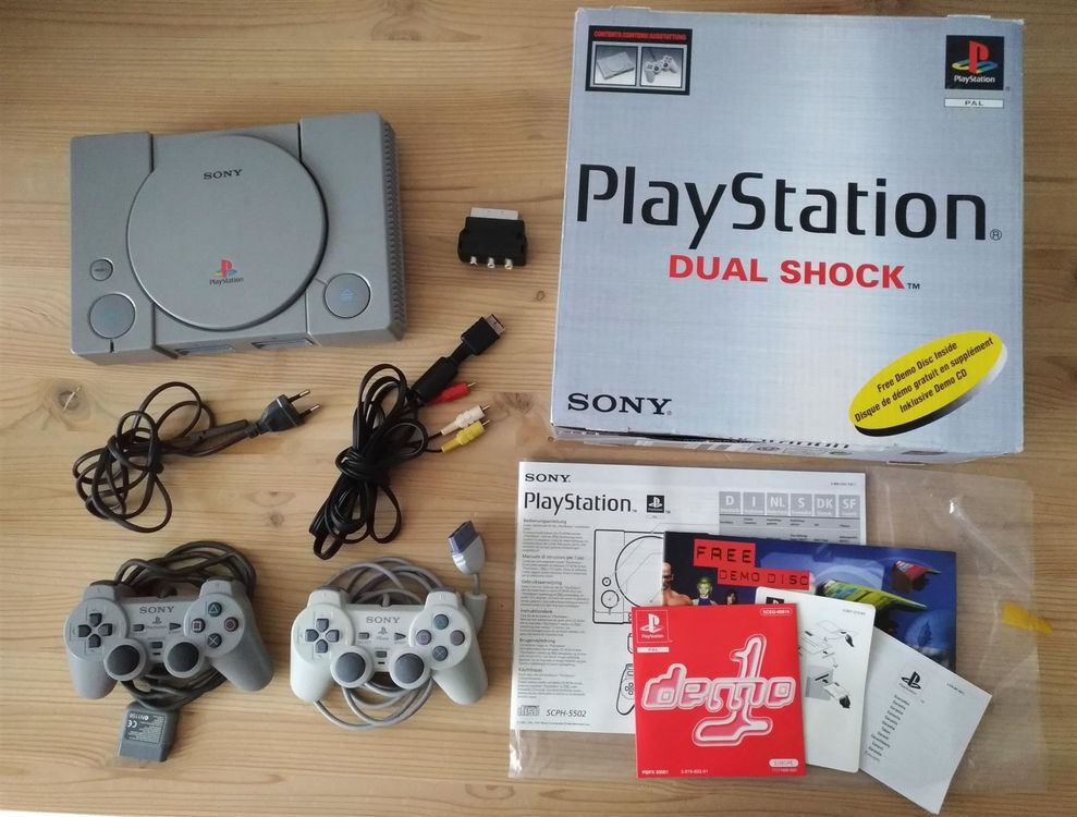 SONY Playstation 1 PS1 mit OVP (Gebraucht) in für CHF 101 – mit ...