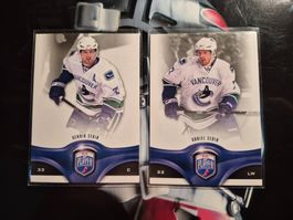 NHL Daniel & Henrik Sedin Vancouver Canucks