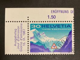 1967 San Bernardino Strassentunnel 30 C. ET (ZNr 451)
