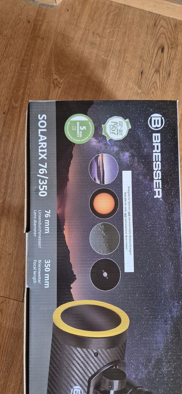 Teleskope: Bresser Solarix 76/350 Reflektor Teleskop – Gebraucht aus Necker von aggro94 4