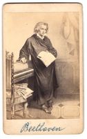 Fotografie Portrait Lidwig van Beethoven