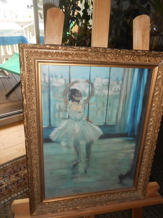 Giallobus Acrylglasbild Edgar Degas – „Tänzerin Posiert Für Den Fotografen“, 100x140 Cm, Zum Aufhängen