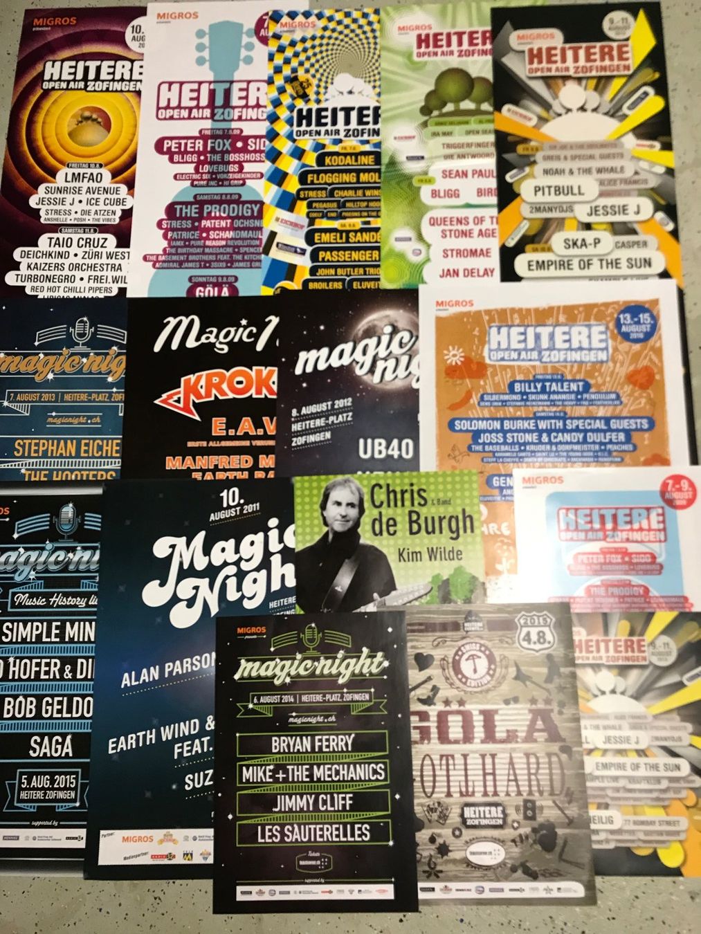 Foto & Immagini: Konzert Plakate Heitere – Usato da Egolzwil venduto da Studart