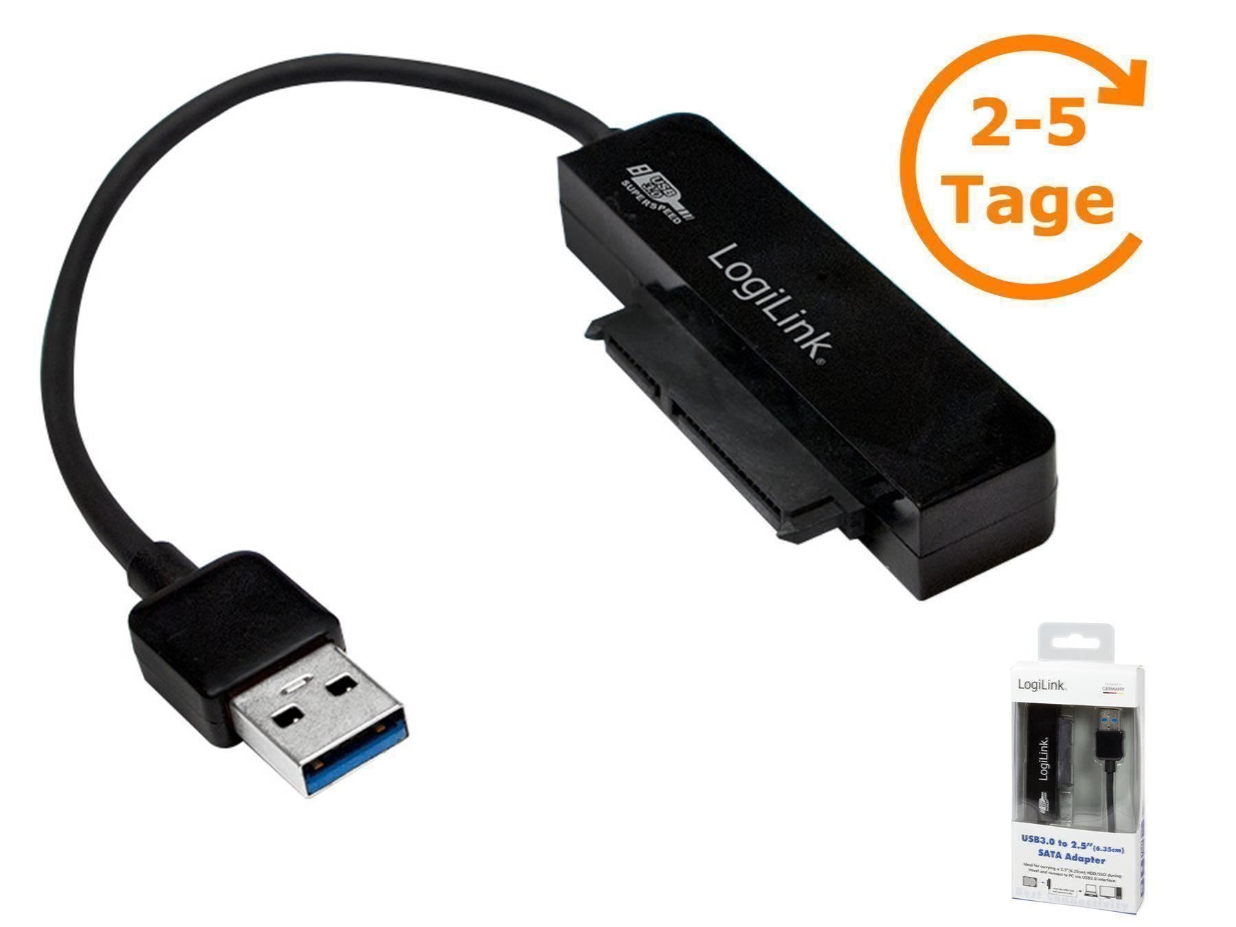 Laufwerke & Adapter: Adapter USB 3.0 auf 2.5 SATA Stecker – Neu und originalverpackt aus St. Gallen von cointec