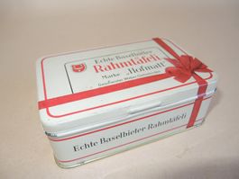 Blechdose Blechbüchse Rahmtäfeli Basler Spezialität Vintage