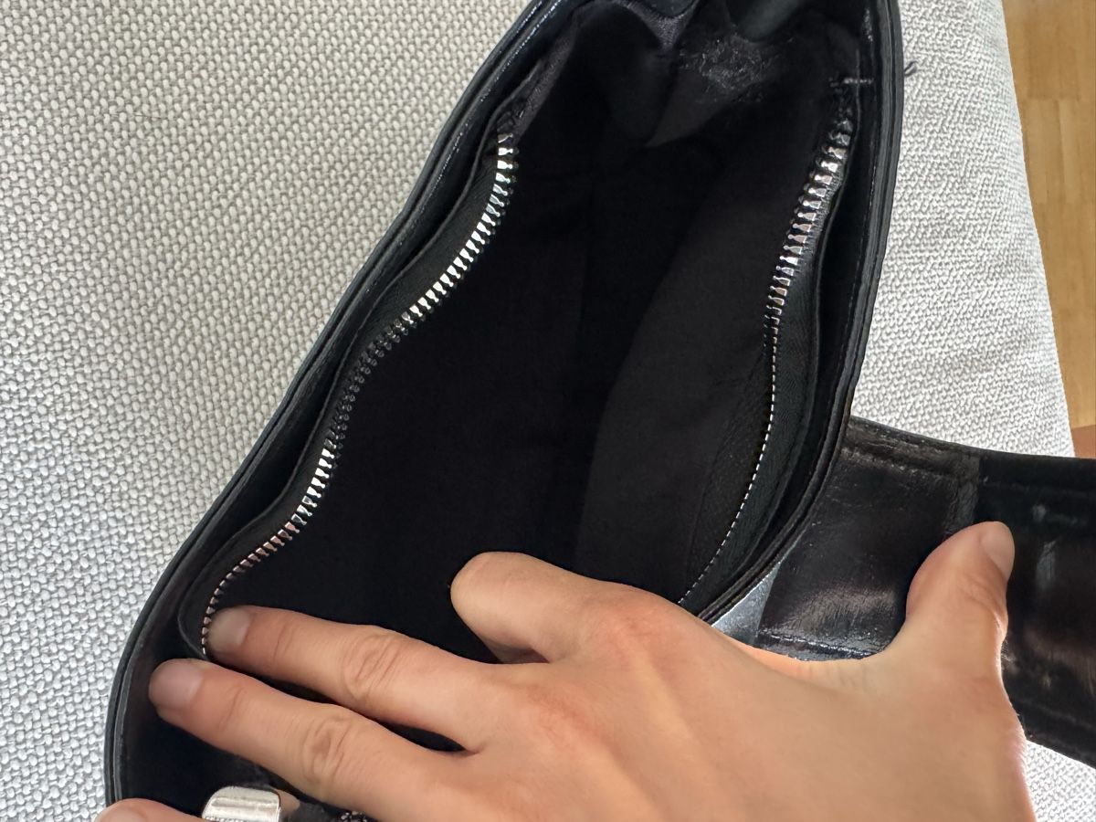 Borse da donna: Handtasche schwarz Lackleder – Nuovo (secondo la descrizione) da Zürich venduto da Superbrom2000 3