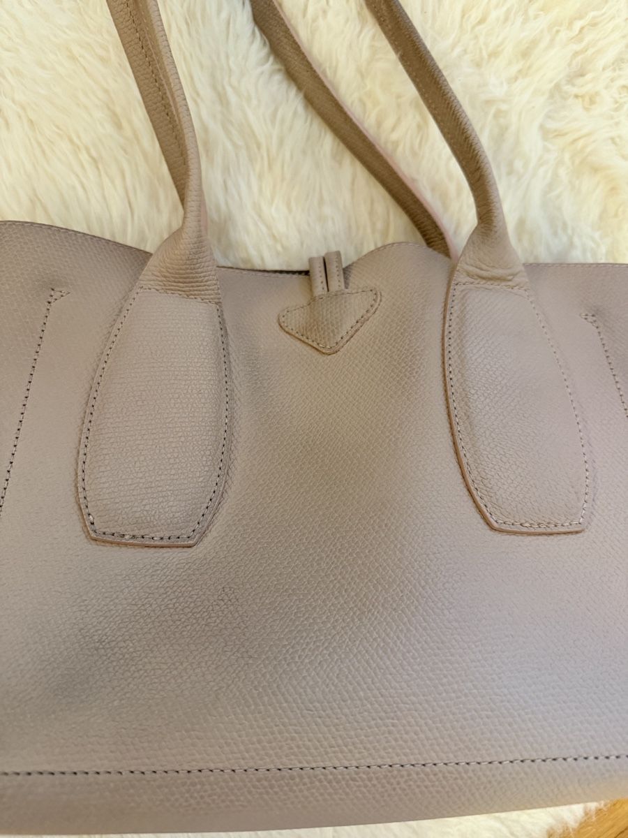 Longchamp Borse da donna: Grand sac Longchamp rose pale/ gris – Usato da Lausanne venduto da Meganelausanne 1