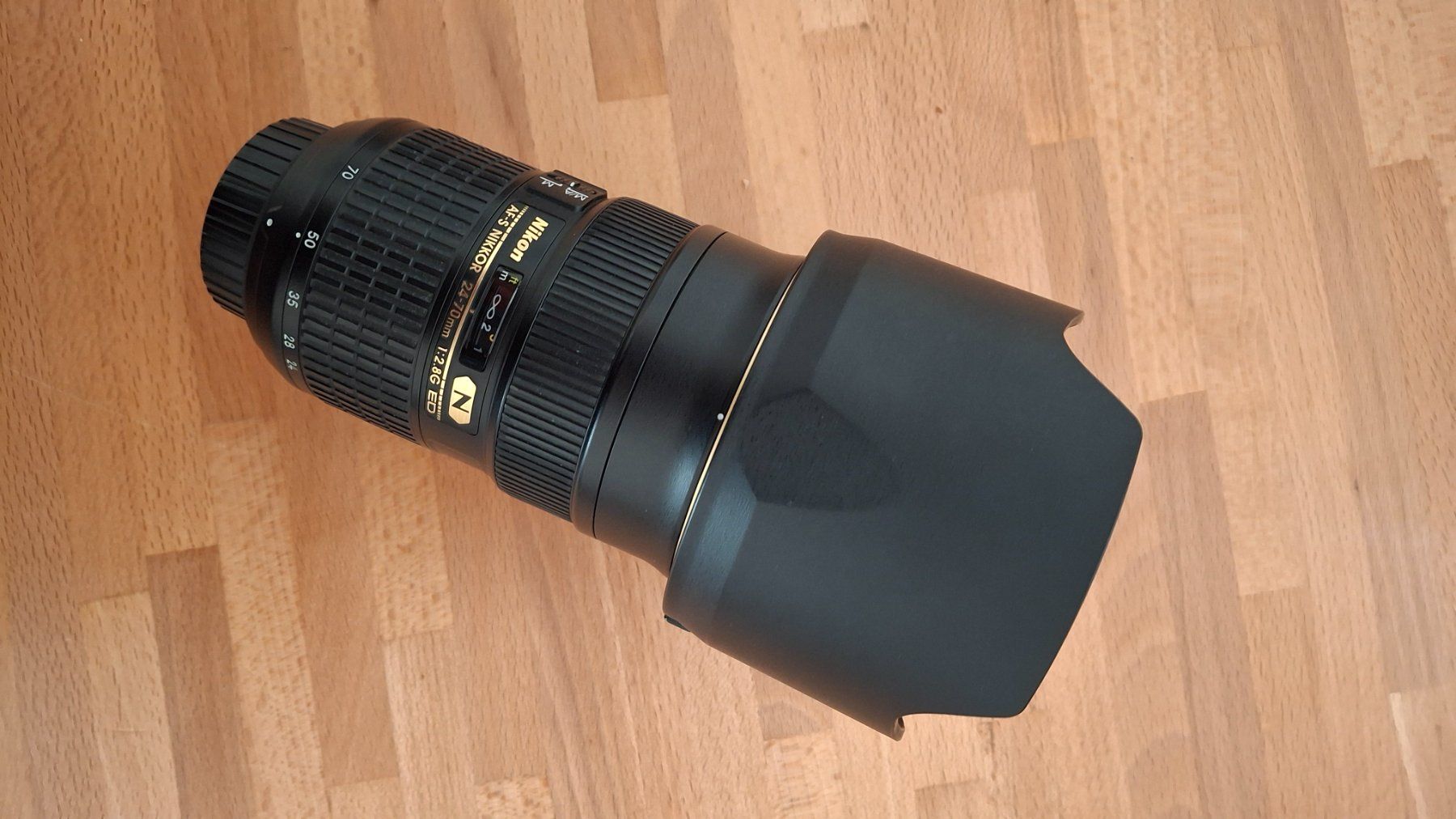 Nikon Obiettivi: Objectif Nikon Nikkor 24-70 2.8 ED – Usato da St-Imier venduto da GO11
