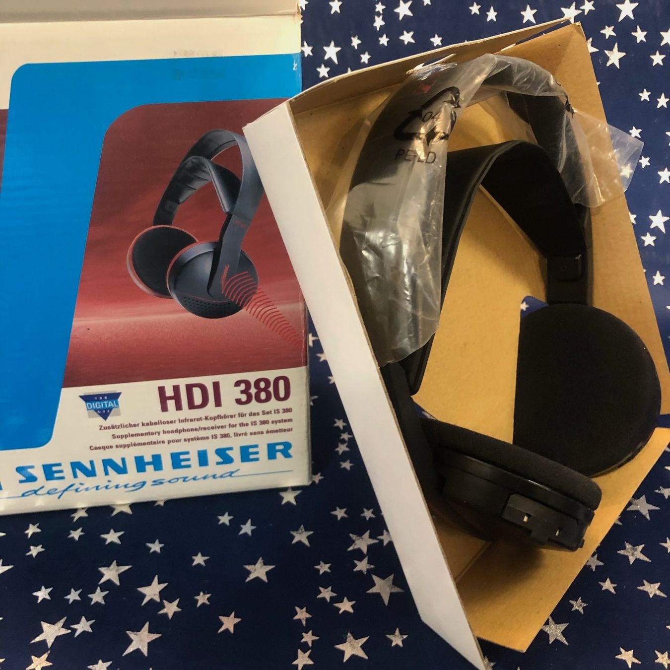 Sennheiser Kopfhörer: HDI380 Sennheiser Funk Kopfhörer – Neu und originalverpackt aus Neerach von Arbimus 1