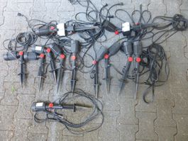 12x Garten-Spotlampen für E27, davon zwei Verteiler-Position