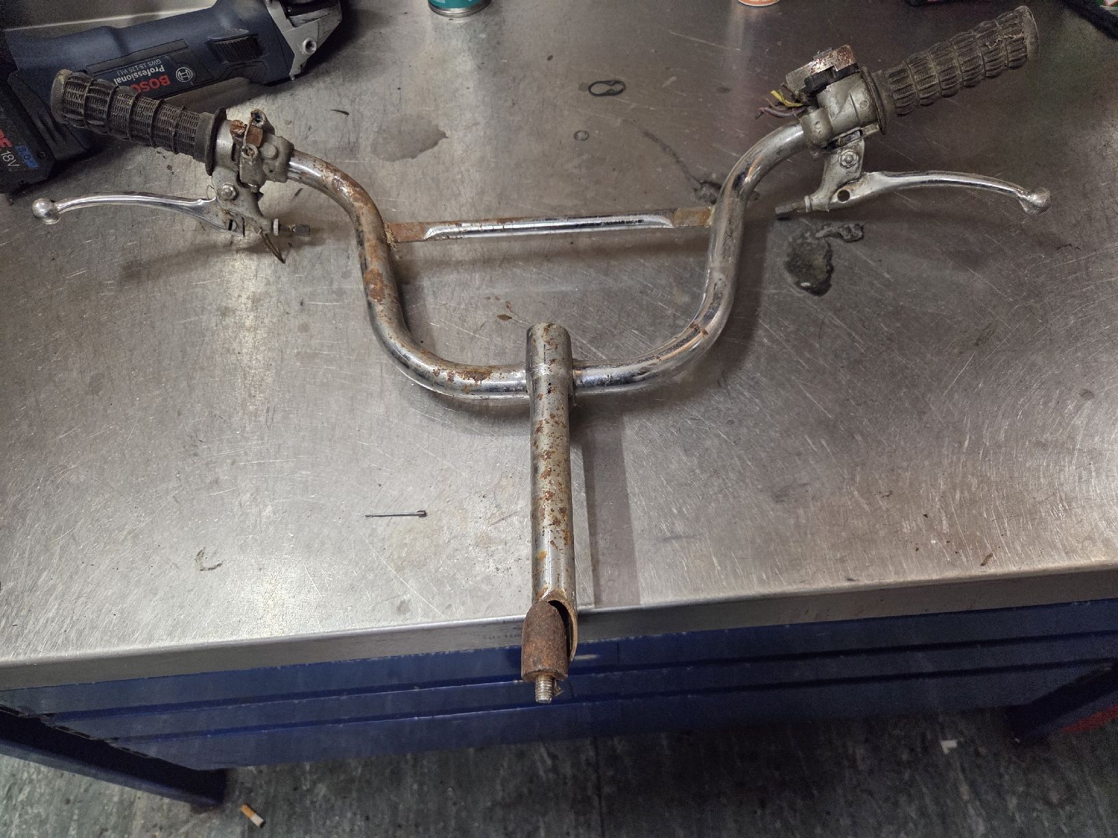 Sachs Pièces pour mobylette: Puch Sachs Lenker mit Schaltgriff Set – D'occasion à Eichberg par Schmid-Motos 5