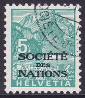 Dienstmarke SDN SBK-Nr. 43 (Landschaftsbild 1934-1935)