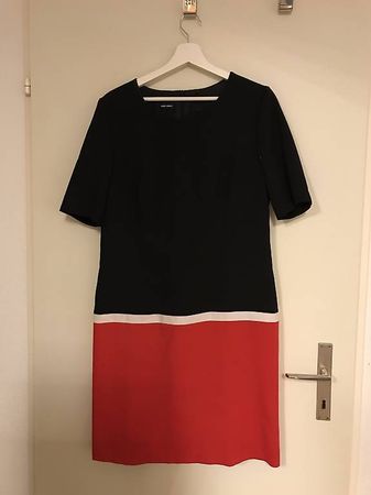 Gerry Weber Etuikleid, marine/rot, Gr. 40