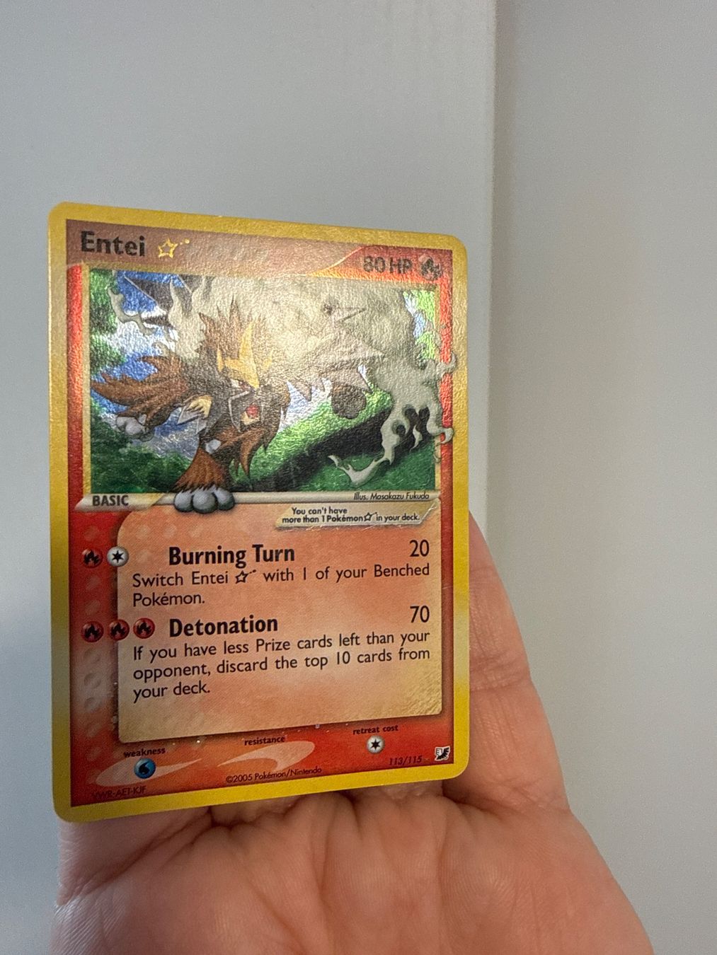 Karten: Pokemon Entei Goldstar – Gebraucht aus Frauenfeld von Poke_Toniii 1