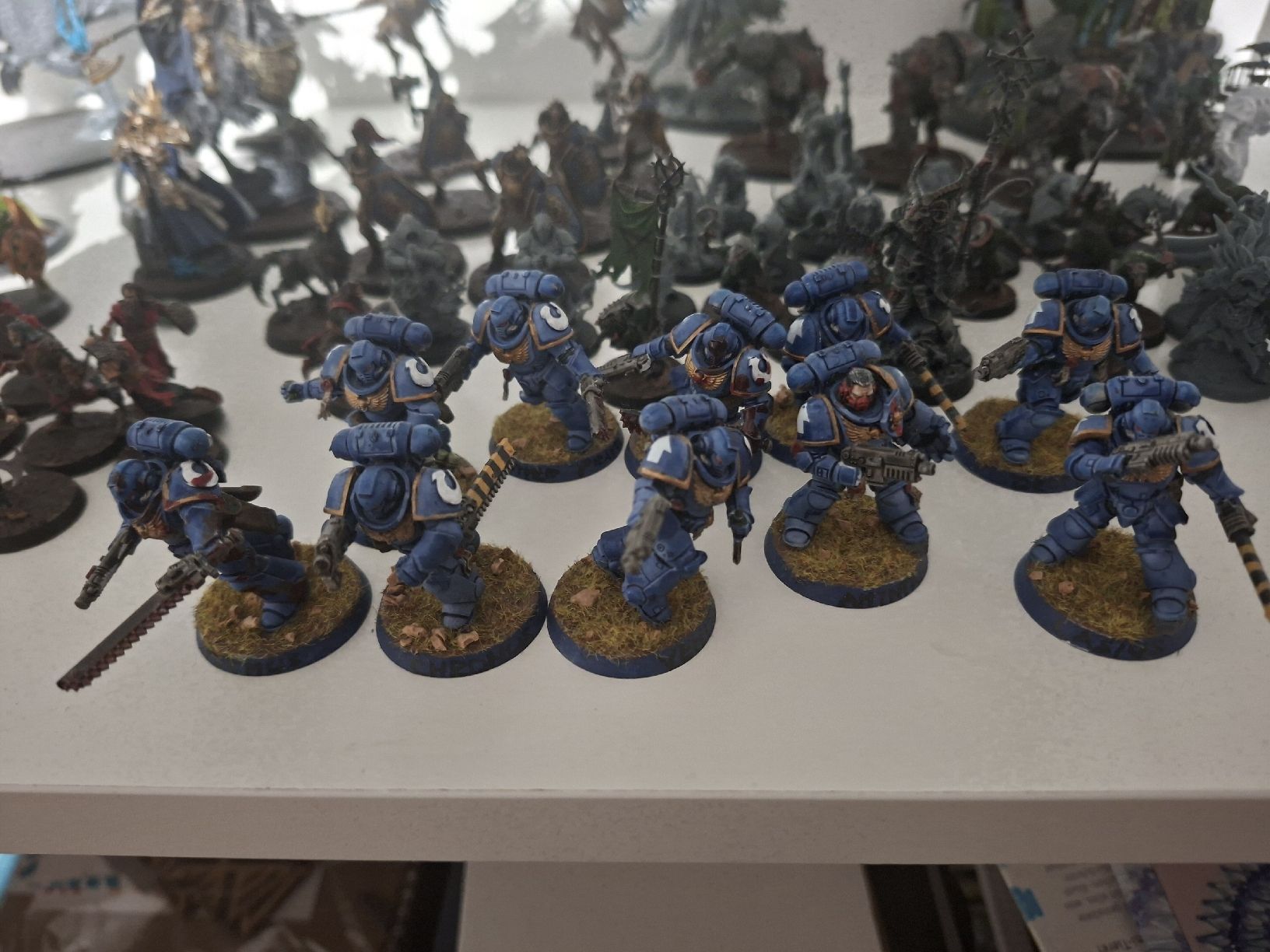 Kits de montage: Space Marine Interssecors  – D'occasion à Niederrohrdorf par jer_xg8h