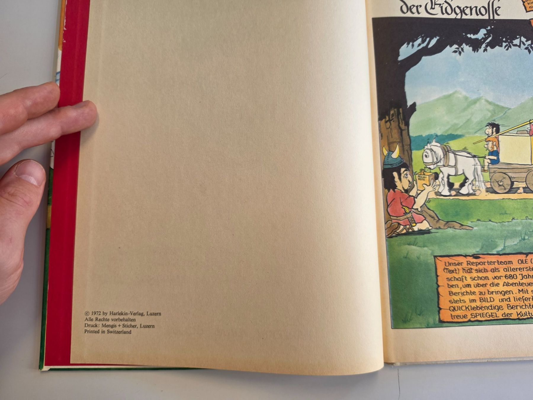 Fumetti: Balthasar der Eidgenosse 1, HC, Zustand 2 – Usato da Winterthur venduto da Bratwurstbrater 3