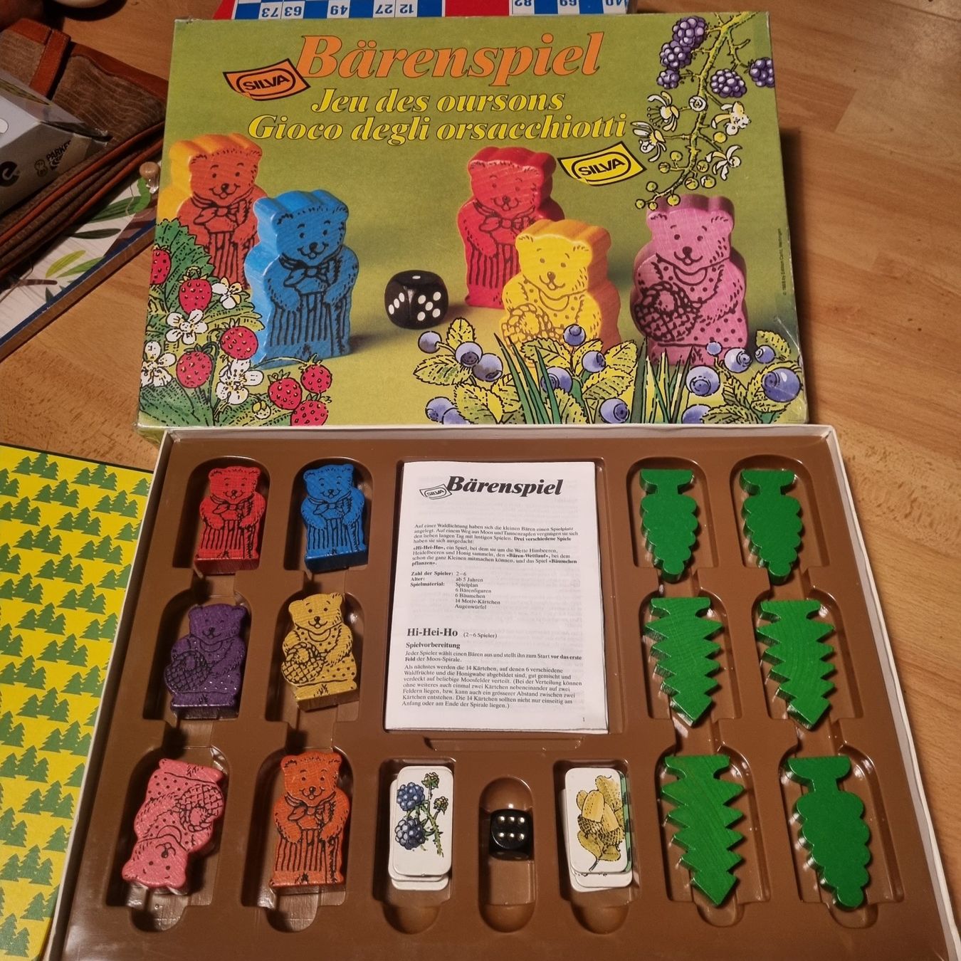 Carlit Giochi: Jeu Bärenspiel Silva Carlit 1988 – Usato da Fribourg venduto da jarmilka 1
