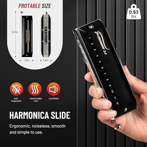 Strumenti musicali: Chromatische Mundharmonika – Nuovo e nell'imballaggio originale da Hundwil venduto da Stallone6 3