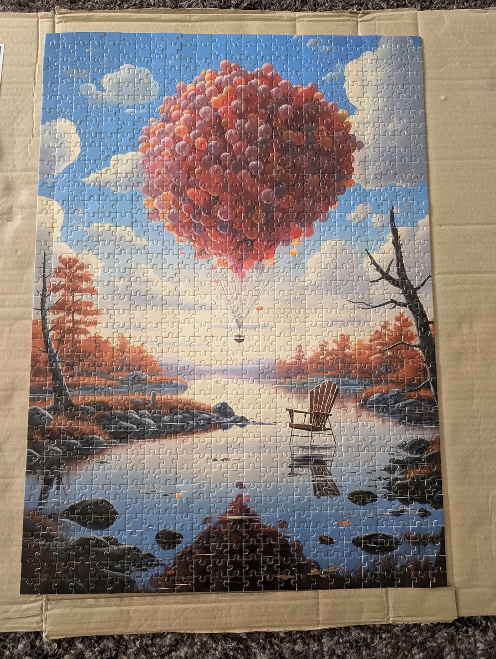 Puzzle: Puzzle Heissluftballon  – Usato da Ganterschwil venduto da Nike18