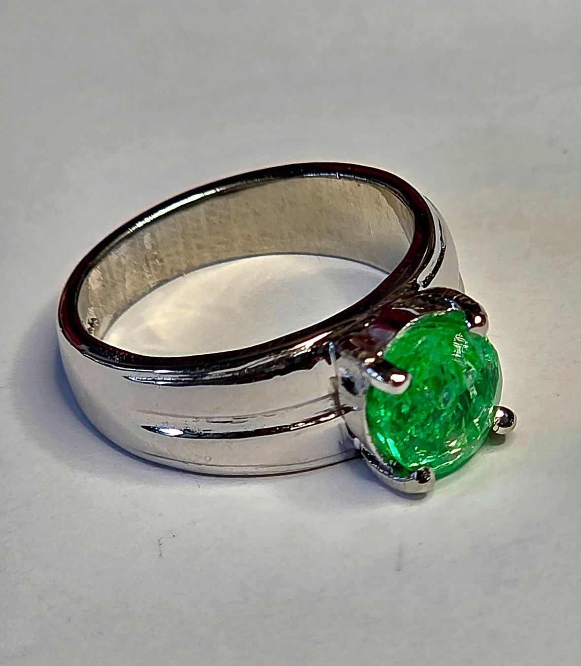 Anelli: Solitaire Ring Silber – Nuovo (secondo la descrizione) da Zürich venduto da adriben 9