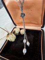 Collier vintage en argent 925. Silber-Kollier