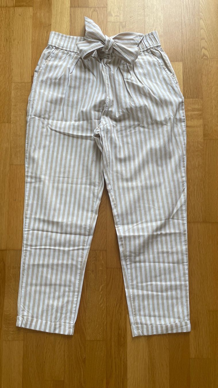 Pantaloni: Stoffhose gestreift, Grösse XS – Usato da Burgdorf venduto da Crown.
