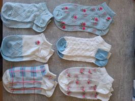 6 Paar Socken (Gr. 37 - 42)