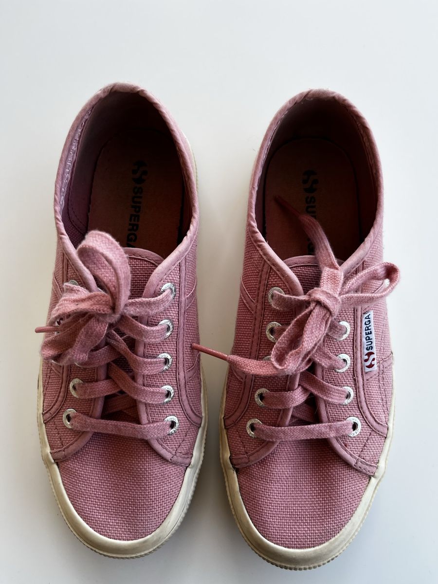 Superga Damenschuhe: Superga Sneaker Cotu 2750 Gr. 37,5 Rosa – Gebraucht aus Olten von hahnice99