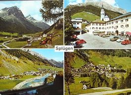 SPLÜGEN mit Guggernüll - Dorfplatz - Campingplatz - Auto