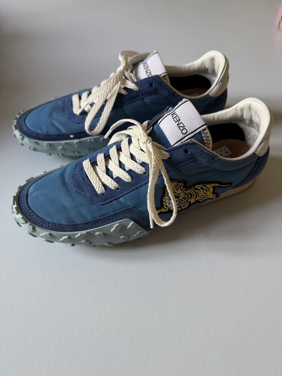 Kenzo Scarpe da donna: KENZO Sneaker Tiger Blau Gr. 38  – Usato da basel venduto da j_4056