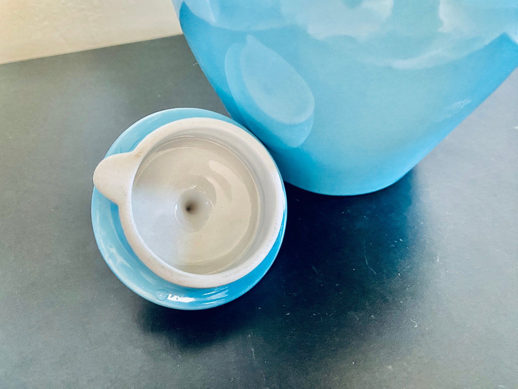 Rössler Teiere: Rössler-Krug blau, 1.2 L – Usato da Stäfa venduto da Lareia 3