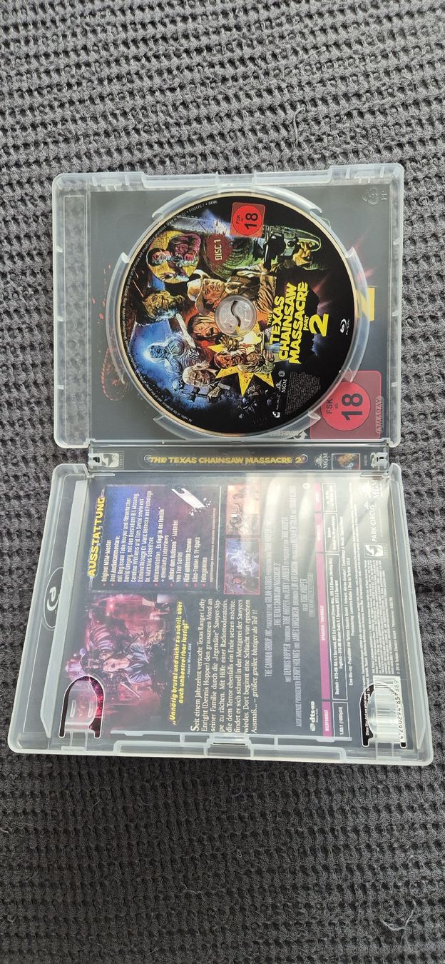 Tutti i DVDs: Texas Chainsaw Massacre 2 Blu-ray – Usato da Schwerzenbach venduto da Jamacy 2