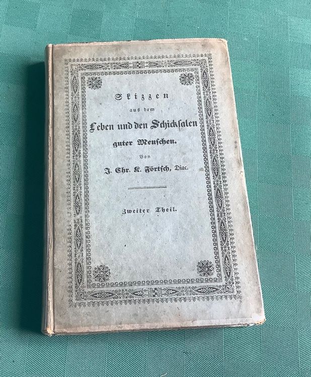 Livres: ANTIKES KLEIN BUCH VON J.CHR.K.FÜRTSCH, CA.Jahr 1800 – D'occasion à Adlikon b.Regensdorf par Crystaldragon09