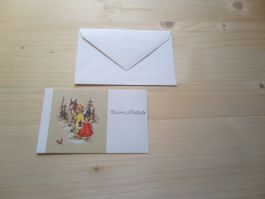 carte de vœux de pour Noël «Buon Natale» en italien - neuve