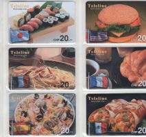 TELELINE Prepaid Serie - Traditionelles Essen (12 Karten)