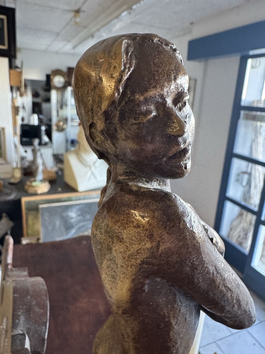 Skulpturen & Statuen: Leonardo Lucchi Skulptur Bronze Original  40 cm  – Gebraucht aus Frasnacht von Kulturpalast 3