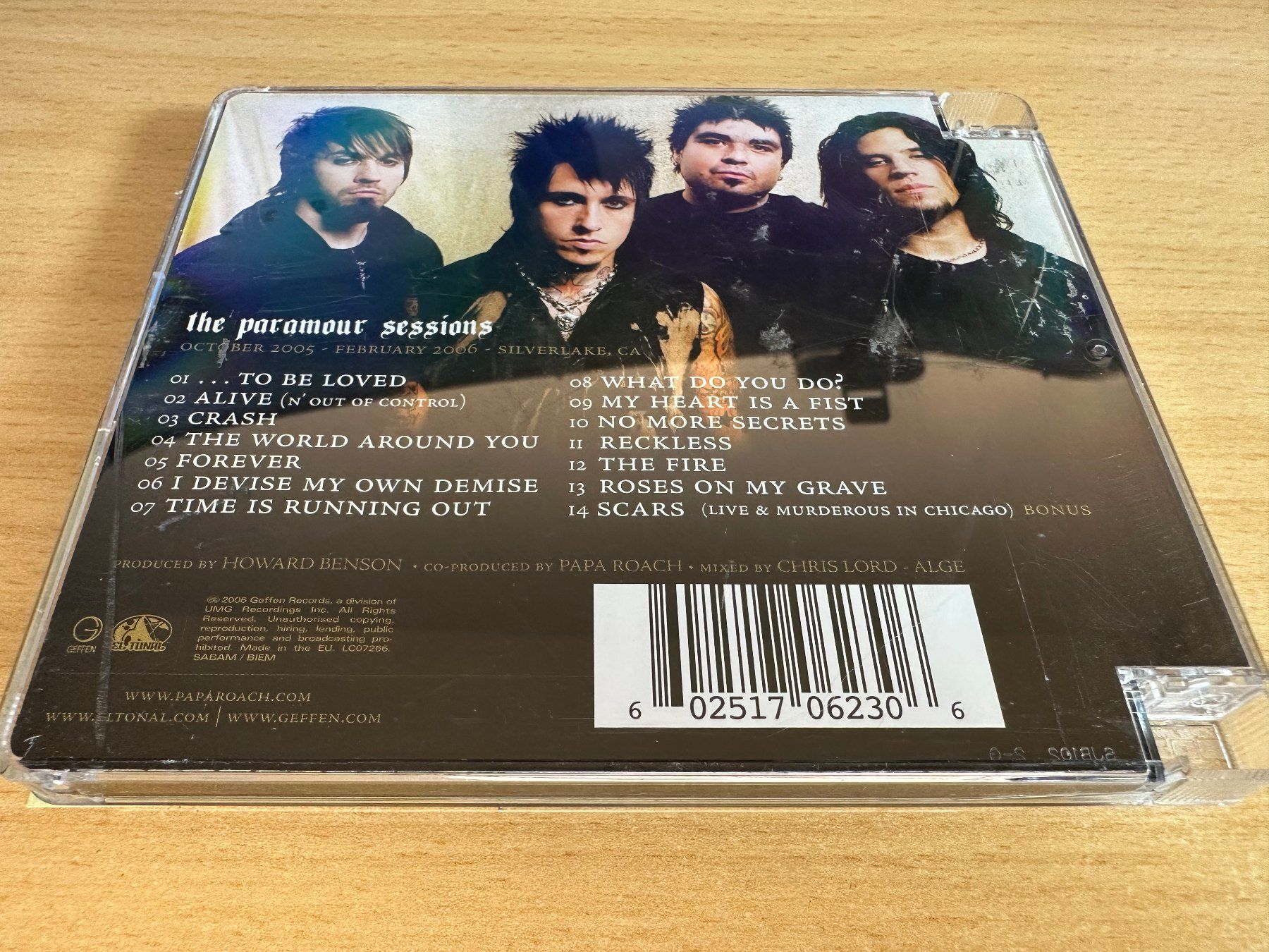 CDs: Papa Roach – The Paramour Sessions – Gebraucht aus Rikon im Tösstal von Alpenmutz 1